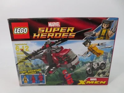 NEW SEALED LEGO Marvel Super Heroes: Wolverine's Chopper Showdown (6866) 201 pcs - Image 1 of 4