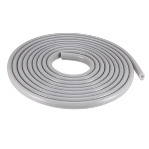 T-Slot Mount Window Weatherstrip Seal 6.5mm Bulb for 4mm Slot 5 Meters Long Gray - Picture 1 of 4