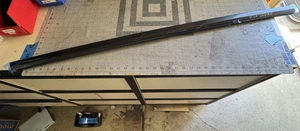 NEW OEM 21-24 Tesla MODEL X REAR LEFT Door OUTER Belt BLACK  1098685-01-D - Bild 1 von 6