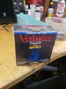 Verbatim Data Life - IBM Formatierte MF 2HD 3.5 Microdiscs Disketten BRANDNEU - Bild 1 von 1