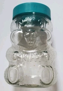 Vintage 1990 Skippy Erdnussbutter Biber Glas Dose Sparschwein Coin Bank 100th Anniversary - Bild 1 von 16