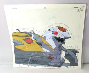 Transformers Beast Wars II Seacons (Dios Neptuno) Animación Original Celular y Boceto - Imagen 1 de 5