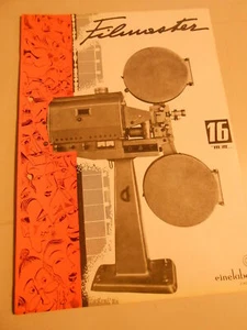 Original Werbung FILMASTER ANLAGE 16MM MOD.L 250-L300-L300S- Vintage - Bild 1 von 1