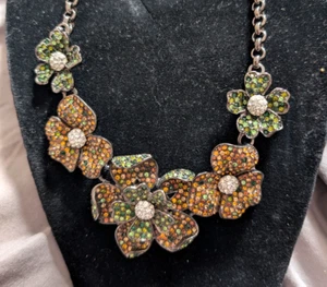 Collana Kenneth J Lane autentica multi fiori USA - Foto 1 di 4