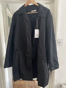 Prada Men’s nylon collared Raincoat in black - XL - Picture 1 of 4