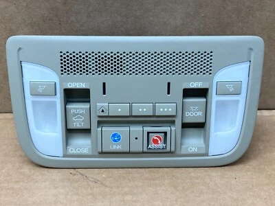 2016 ACURA ILX ПЕРЕДНЯЯ ВЕРХНЯЯ КРЫША КУПОЛ ЛАМПА OEM LOT748 - Изображение 1 из 4