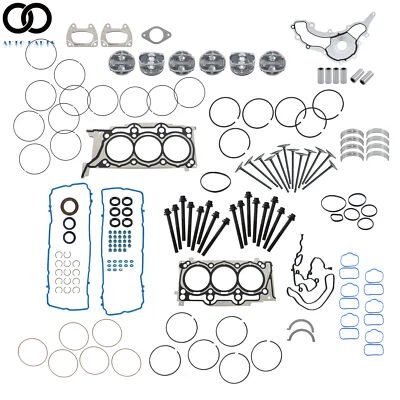 Kit de revisión de reconstrucción de motor para Ram Chrysler Dodge Avenger Jeep 2011-16 3,6 L V6 Foto 1 de 4