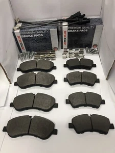 Front and Rear Brake Pads Fits Ford Transit Custom 2012 on + Transit MK8 2014 on - Picture 1 of 3