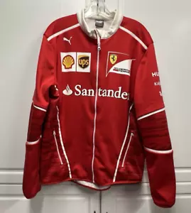Scuderia Ferrari x Puma Red Jacket F1 Formula 1 Racing Team Santander - Large - Picture 1 of 11