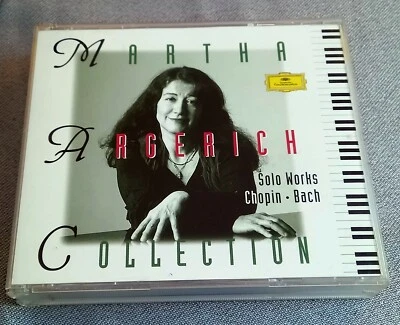 Martha Argerich Collection: Chopin, Bach Solo Works DGG GERMANY 3CDs BOX - Image 1 of 4