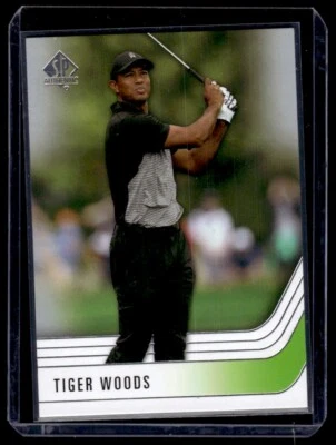 2021 Upper Deck Sp Authentic Tiger Woods #1 - Image 1 of 2