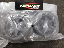 ANSMAN sp dna front 1/10 scale wheels and tyres 1 pair
