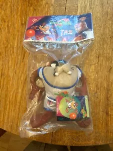 RARE SEALED 1996 SPACE JAM LOLA BUNNY and TAZ PLUSH McDONALDS - Picture 1 of 2