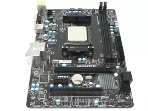 MSI A68HM-E33 V2 Motherboard socket FM2+ with AMD A8-5500B CPU - Picture 1 of 4