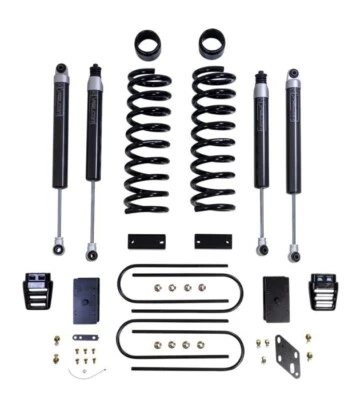 Kit de elevación de resorte helicoidal ReadyLIFT doble diésel de 3"" para Ram 3500 2019-2024 Foto 1 de 4