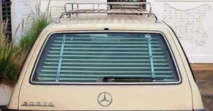 Rear Venetian Blind for Mercedes Benz w123td wagon (small blinds) - Picture 1 of 6
