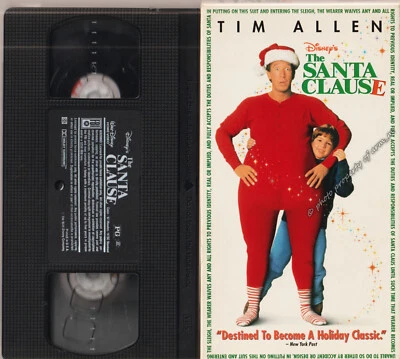 The Santa Clause - Disney, Tim Allen on VHS Tape, PG - Good Condition - Image 1 of 2