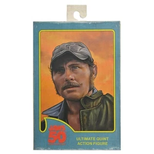 NECA JAWS 50TH ANNIVERSARY ULTIMATE SAM QUINT 7" SCALE ACTION FIGURE IN STOCK - Picture 1 of 6