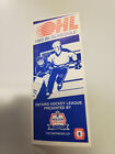 Rs20 Hamilton Steelhawks/Ohl League 1985/86 Hockey Pocket Schedule - Molson