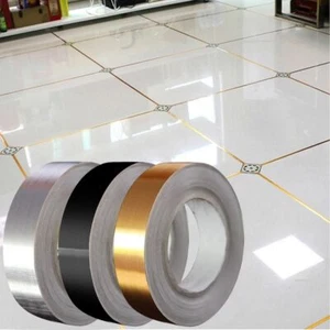 Line Waterproof Gap Tape Tile Beauty Seam Sticker Sealing Strip Wall Floor - Picture 1 of 15