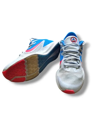 Nike 6Y Bomb Pop CD8137-400 Tennis Shoe Downshifter Heat Check White - Image 1 of 4