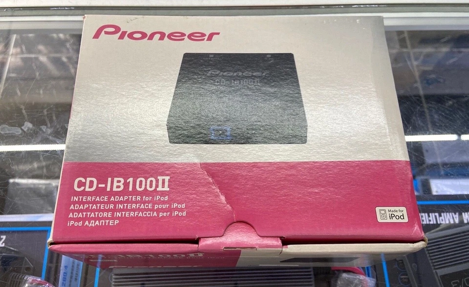 Pioneer Cd-ib100ii iPod Car Adapter CDIB100II