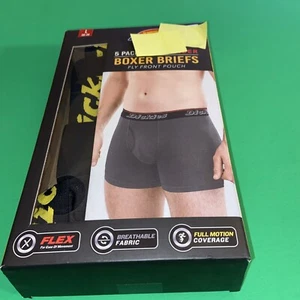 DICKIES 5ER PACK SCHWARZE MIKROFASER BOXERSHORTS / LARGE - Bild 1 von 5
