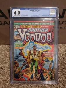 Strange Tales 169 Cgc 4.0 Marvel 1973 1st Appearance Of Brother Voodoo Ow/White - Picture 1 of 17