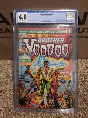Strange Tales 169 Cgc 4.0 Marvel 1973 1st Appearance Of Brother Voodoo Ow/White - Image 1 of 4