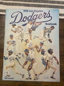 Vintage 1978 Los Angeles Dodgers Baseball Yearbook Program - Picture 1 of 3