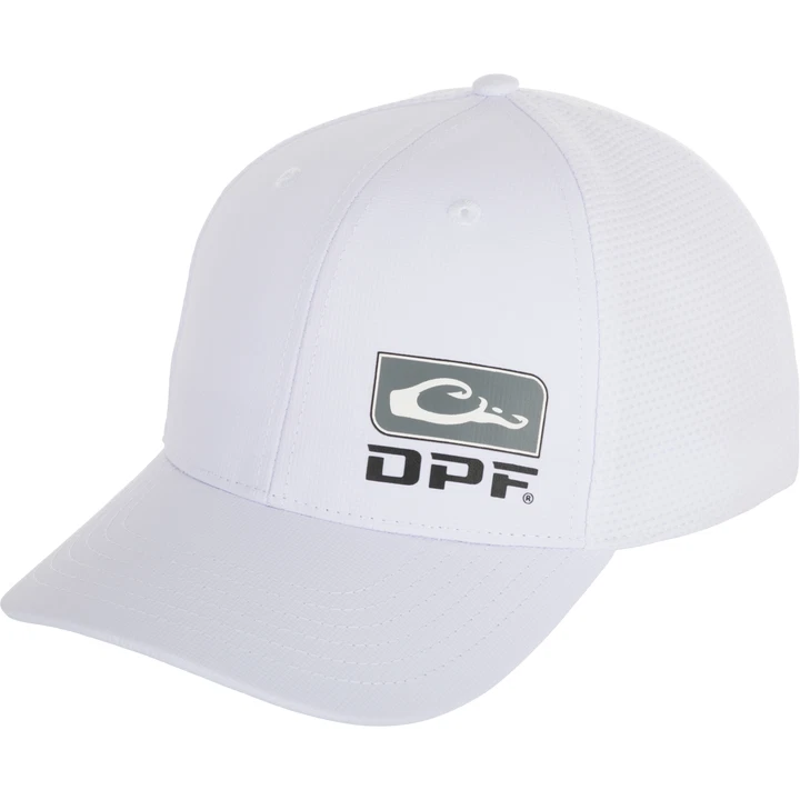 Gorra Drake DPF Fishing Performance - Blanco Brillante Foto 1 de 1