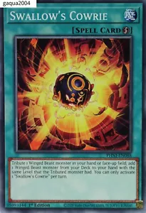 YuGiOh Swallow's Cowrie PHNI-EN088 Común 1ª Edición - Imagen 1 de 1