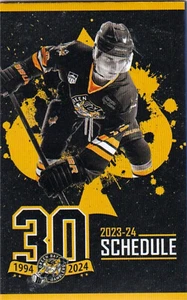 Calendario de bolsillo de hockey de ligas menores de Green Bay Gamblers 2023-24 - Imagen 1 de 2