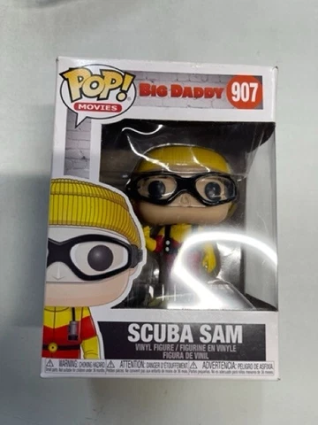FUNKO POP MOVIES BIG DADDY SCUBA SAM NEW - BOX DAMAGED Cover