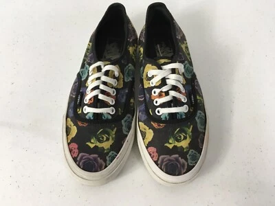 Vans Sneakers Slim Rose Floral WM Sz 8 Men’s 6.5 Unisex Canvas Low Top  - Image 1 of 4