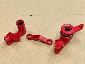 Aluminum Steering Bell Crank Set Servo Saver for 1 / 10 Traxxas Slash 4x4 - Picture 1 of 1