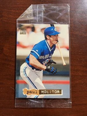 1994 TOPPS SUPERSTAR SAMPLER PAUL MOLITOR SEALED PACK SET - Image 1 of 2