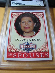 Columba Bush 2016 decisión cónyuges # sin calificación 10 L@@K - Imagen 1 de 1