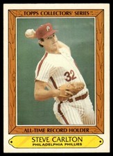 1985 Topps Woolworth All-Time Record Holders #6 Steve Carlton Philadelphia