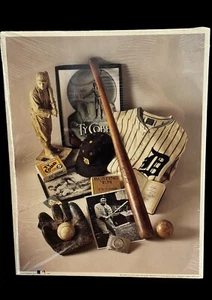No 8 Poster Print MLB The Georgia Peach Ty Cobb 11x14 Sealed - Picture 1 of 2