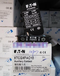 Contactos auxiliares Eaton Moeller XTCGXFAC10 2 PIEZAS nuevos, marca 1NO - Imagen 1 de 2