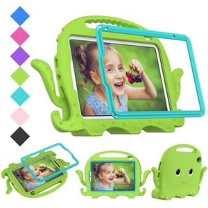 Kids Case For iPad Mini 2 3 4 5 6 EVA Foam Shockproof Handle Stand Rugged Cover - Picture 1 of 26
