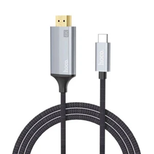Hoco (UA13) USB-C To HDMI cable 180cm - Gray - Picture 1 of 7