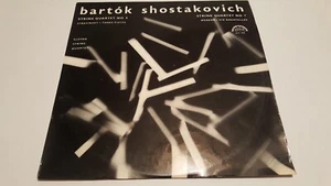 BARTOK SHOSTAKOVICH - STRING QUARTET - SLOVAK STRING QUARTET...RARE 12" LP..EX - Bild 1 von 3