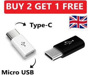 Micro USB to Type C Adapter Converter USB-C OTG Micro USB Female to Type C Male