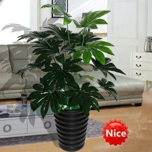 70cm Latex Künstliche Immergrüne Pachira Pflanze Baum Wohndeko Grün - Bild 1 von 5