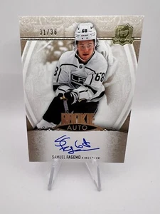 Samuel Fagemo - 2022-23 The Cup Rookie Auto #104 Gold Spectrum /36 Kings RC SSP - Picture 1 of 4