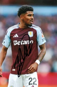 ASTON VILLA & NETHERLANDS: FOTO DE ACCIÓN FIRMADA POR IAN MAATSEN 6x4 + certificado de autenticidad - Imagen 1 de 1