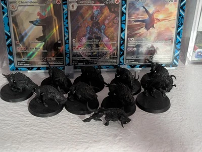 Monsters of Chaos Chaos Warhounds - Warhammer Age of Sigmar - 40k Primed - Image 1 of 4