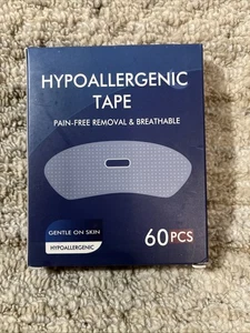 NEW Caxebst Hypoallergenic Mouth Tape 60 Pieces Strips Breathable Gentle on skin - Picture 1 of 4